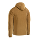 Куртка флісова M-Tac Lite Microfleece Hoodie Coyote Brown Size M - изображение 4