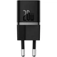 Зарядне мережеве Baseus mini (CCGN050101) GaN5 Type-C 20W EU швидка зарядка для телефону Чорний - изображение 3