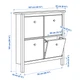 ІКЕА (Ікея) Тумба для взуття HEMNES, 601.561.21 - изображение 5
