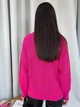 Джемпер жіночий ARTKNIT Cotton S/M Фуксія (4823093455009) - зображення 2