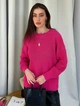 Джемпер жіночий ARTKNIT Cotton S/M Фуксія (4823093455009) - зображення 3