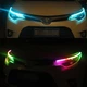 Гибкие слим ДХО многоцветные RGB с управлением через приложение 45см - изображение 2