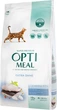 Полнорационный сухой корм Optimeal для взрослых кошек с высоким содержанием трески 10 кг (4820215364461) - изображение 1