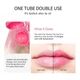 Блиск для губ Handaiyan Lollipop lip balm, зволожуючий прозорий блиск у формі льодяника, зелений - зображення 3