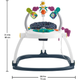 Zabawka interaktywna Mattel Fisher-Price Astro Kitty SpaceSaver Jumperoo (0887961988598) - obraz 4