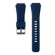 Ремешок 22мм для Amazfit Pop 3R / Pop 3S / Amazfit Bip 5 силикон классический темно-синий - изображение 2