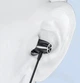Бездротові HIFI навушники Lenovo ThinkPlus HE05X Ⅱ водонепроникні вакуумні з мікрофоном і Bluetooth 5.0, чорні (75213308) - зображення 3