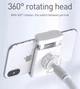 Держатель для смартфона Baseus Lazy Holder Unlimited Adjustment | Подставка для телефона 360° | Silver White | 721724 - изображение 4
