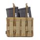 Подсумок открытый для двух магазинов P1G-Tac .308 калибра Molle RMBP 308 Rifle Mag`s Bunji Pouch P120002-308CB Coyote Brown (2000980584796) - изображение 2