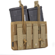 Подсумок открытый для двух магазинов P1G-Tac .308 калибра Molle RMBP 308 Rifle Mag`s Bunji Pouch P120002-308CB Coyote Brown (2000980584796) - изображение 3