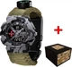 Мужские часы Patriot 005CMGYSU ЗСУ Серый камуфляж Паракордовый ремешок Army Green + Коробка - изображение 1