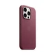 Чехол для Apple iPhone 15 Pro, FineWoven Case with MagSafe, бордовый, защитная накладка панель из материала FineWoven, противоударный, для айфона, защита всего корпуса, поддержка беспроводной зарядки и MagSafe, (ARM71984) - изображение 2