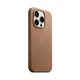 Чехол для Apple iPhone 15 Pro Max, FineWoven Case with MagSafe, коричневый, защитная накладка панель из материала FineWoven, противоударный, для айфона, защита всего корпуса, поддержка беспроводной зарядки и MagSafe, (ARM71991) - изображение 2