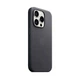 Чехол для Apple iPhone 15 Pro Max, FineWoven Case with MagSafe, черный, защитная накладка панель из материала FineWoven, противоударный, для айфона, защита всего корпуса, поддержка беспроводной зарядки и MagSafe, (ARM71987) - изображение 2