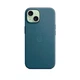 Чехол для Apple iPhone 15 Plus, FineWoven Case with MagSafe, синий, защитная накладка панель из материала FineWoven, противоударный, для айфона, защита всего корпуса, поддержка беспроводной зарядки и MagSafe, (ARM71980) - изображение 6