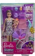 Лялька Барбі Скіппер Няня з коляскою та пупсом Barbie Skipper Babysitters Inc. Playset with Brunette Doll, Stroller, Baby (GXT34) - зображення 2