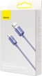 Кабель Baseus Crystal Shine Series Fast Charging Data Cable USB to iP 2.4 А 2 м Purple (CAJY000105) - зображення 2