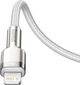 Кабель Baseus Cafule Series Metal Data Cable Type-C to iP PD 20 Вт 2 м White (CATLJK-B02) - зображення 5