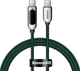 Кабель Baseus Display Fast Charging Data Cable Type-C to Type-C 100 Вт 2 м Green (CATSK-C06) - зображення 1