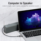 Внешняя звуковая карта Vention USB на 3.5мм minijack с поддержкой микрофона TRRS, OMTP, CTIA 16bit 48kHz CDLH0 - изображение 5