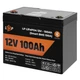 Аккумуляторная батарея LogicPower 12V 100 AH (1280Wh) для ИБП (Smart BMS 100А) LiFePO4 - изображение 3