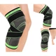 Активный бандаж для коленного сустава KNEE SUPPORT размер 3XL серо-зеленый - изображение 3