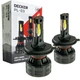 Лампа светодиодная для фар DECKER LED PL-03 H4 5000K 12000LM 2 шт комплект - изображение 1