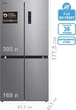 Холодильник PRIME Technics RFNC 474 EXD - зображення 4