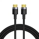 Кабель Baseus Cafule 4K HDMI to HDMI 2.0 (3m) black - зображення 1