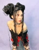 Парик на сетке Lace Wig Богемия тон 1B длинный черный мягкий, 100 см, термостойкое волокно - изображение 4