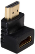 Adapter Akyga HDMI A - HDMI A M/F Black (5901720130112) - obraz 2