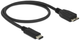 Kabel Delock USB Type-C - micro-USB M/M 0.5 m Black (4043619836765) - obraz 2