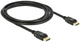 Kabel Delock Displayport M/M 2 m Black (4043619838066) - obraz 1