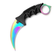 Сувенирный нож керамбит CS:GO (Karambit) Rainbow Counter Strike - цвет хамелеон (1010369-Other) - изображение 4