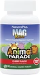 Магній для дітей Nature's Plus, MagKidz, Animal Parade, Children's Chewable Magnesium, Cherry, 90 таблеток - зображення 1