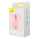 Миша Wireless Baseus B01055503413-00 F01B Tri-Mode Mouse Baby Бездротова комп'ютерна для ПК/ноутбука 2.4G/Bluetooth5.0+BT3.0 з чутливістю 1600DPI Рожевий - изображение 2