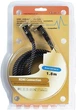 Кабель угловой Impuls-PC HDMI - HDMI M/M 1.8 м Black/White (4260201959606) - изображение 2