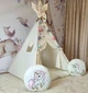 Детский вигвам палатка домик для девочек Единорог Unicorn на молочном БОН БОН 180 см - изображение 4