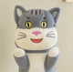 Мягкая Игрушка Кот 110 см, Подушка, Обнимашка, Синий - изображение 2
