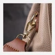 Сумка кросс-боди женская кожаная Vintage leather-22337 Бежевая - изображение 10