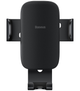 Samochodowy uchwyt do telefonu Baseus Metal Age II Gravity Car Mount (SUJS030001) - obraz 4