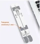 Подставка для ноутбука MacBook ML 03 складная металл с чехлом - изображение 7