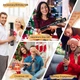 Кумедний скретч-плакат "100 ідей для побачень" Ufkaa Постер на стіну чорний А2 англійська мова книга B0BGHHS3S8 - зображення 5
