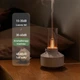Портативний аромадифузор зволожувач повітря DQ708 Black з підсвіткою (USB Type-C) - зображення 4