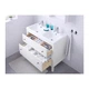 Шкаф для раковины с 2 ящ IKEA ХЕМНЭС, белый, 100x47x83 см, 902.176.65 - изображение 4