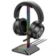 Подставка для геймерских наушников RGB New Bee NB-Z8 Black амбушюры аксессуар (Z8B) - изображение 1