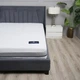 Кровать Frisco Мистери 2000х2150х1145 мм Серая (33520-1,8Mystery) - изображение 4