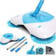 Механічна швабра-віник Hurricane Spin Broom щітка віник ефект пилососу(ws88897)(WB) - изображение 5