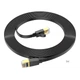 Кабель Hoco General pure copper flat network cable US07 (5M, 1Gbps) черный - изображение 3