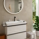 Cмеситель для умывальника однорычажный HANSGROHE Tecturis E CoolStart EcoSmart+ черный латунь с донным клапаном 73353670 - изображение 6